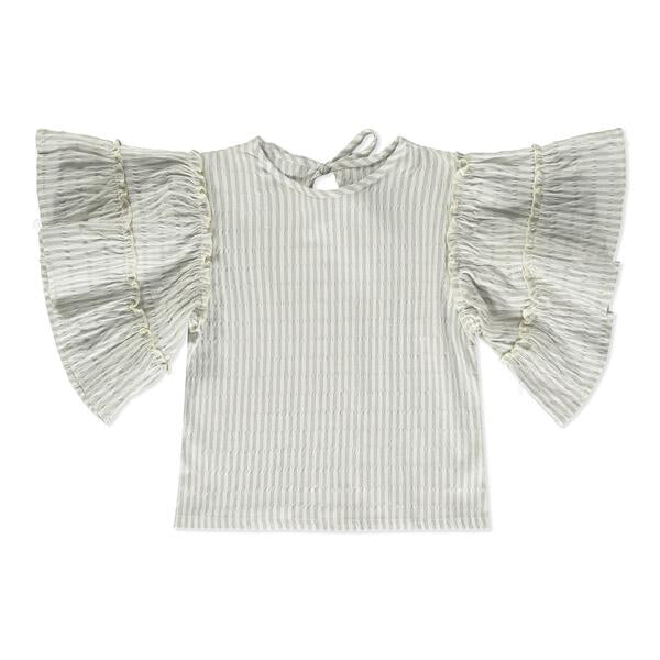 Reykjavik ruffle sleeve blouse