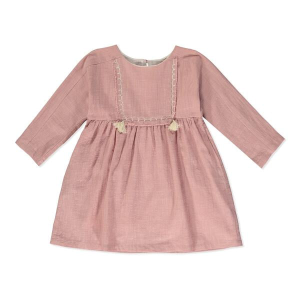 Tokyo embroidered bib dress