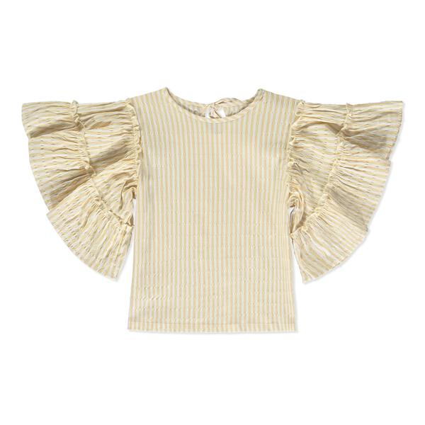 Chelsea ruffle sleeve blouse