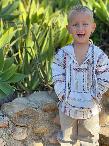 Zion surfer style poncho