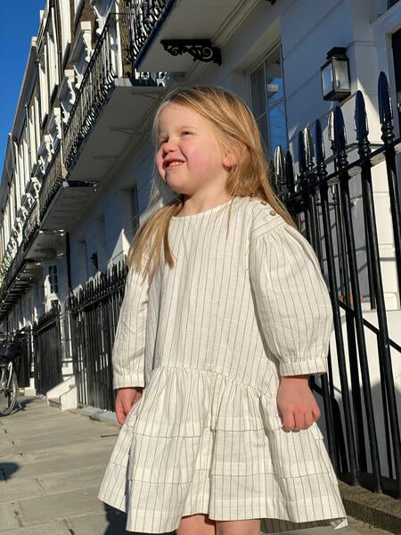 Chelsea drop waist shift dress