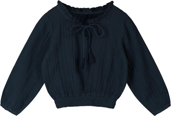 Chelsea gauze peasant top