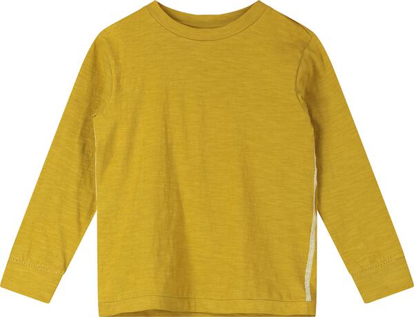 Gold contrast stitch T shirt