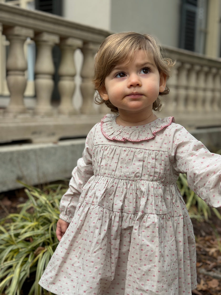 Red Polka Dot Party Dress