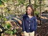 Tassel Cardigan in Indigo Blue