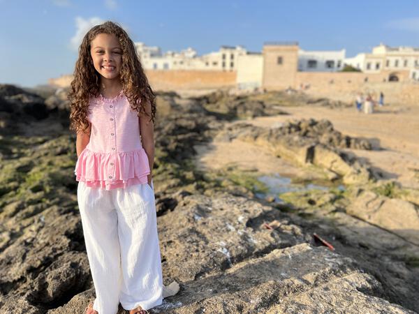 Palazzo Pants in White