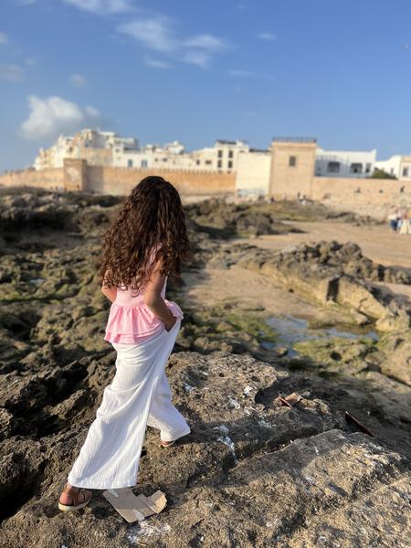 Palazzo Pants in White
