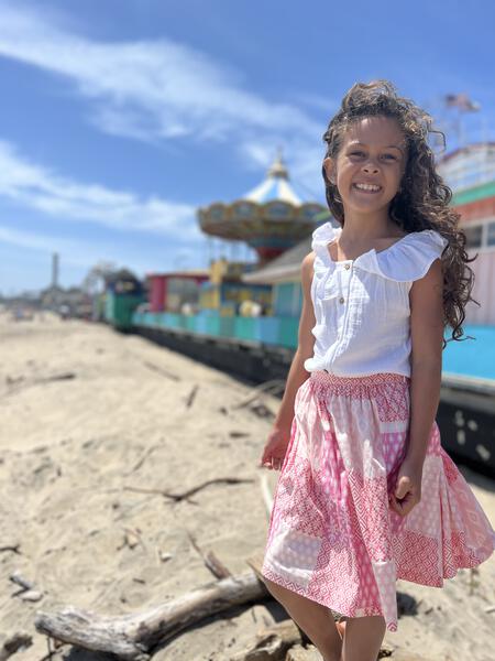 Bardot Ruffle Blouse in White