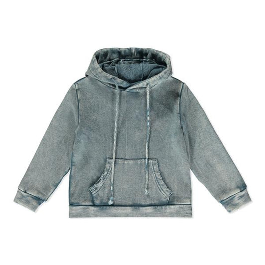 Reykjavik stonewashed blue hoody