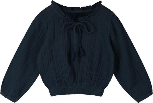 Chelsea gauze peasant top