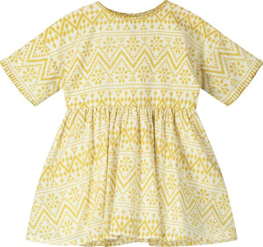 Blanket stitch day dress