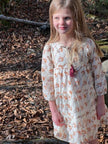 Cascade Dress in Ivory