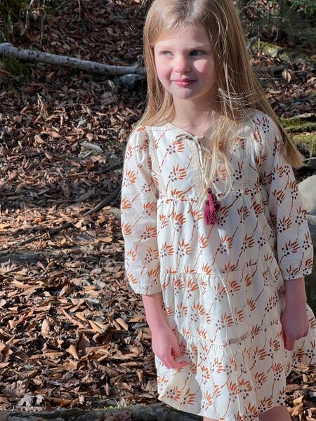 Cascade Dress in Ivory