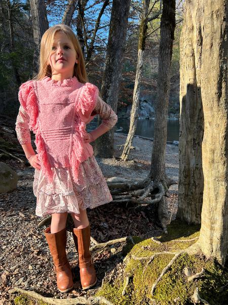 Bohemian Dress in Paisley Print